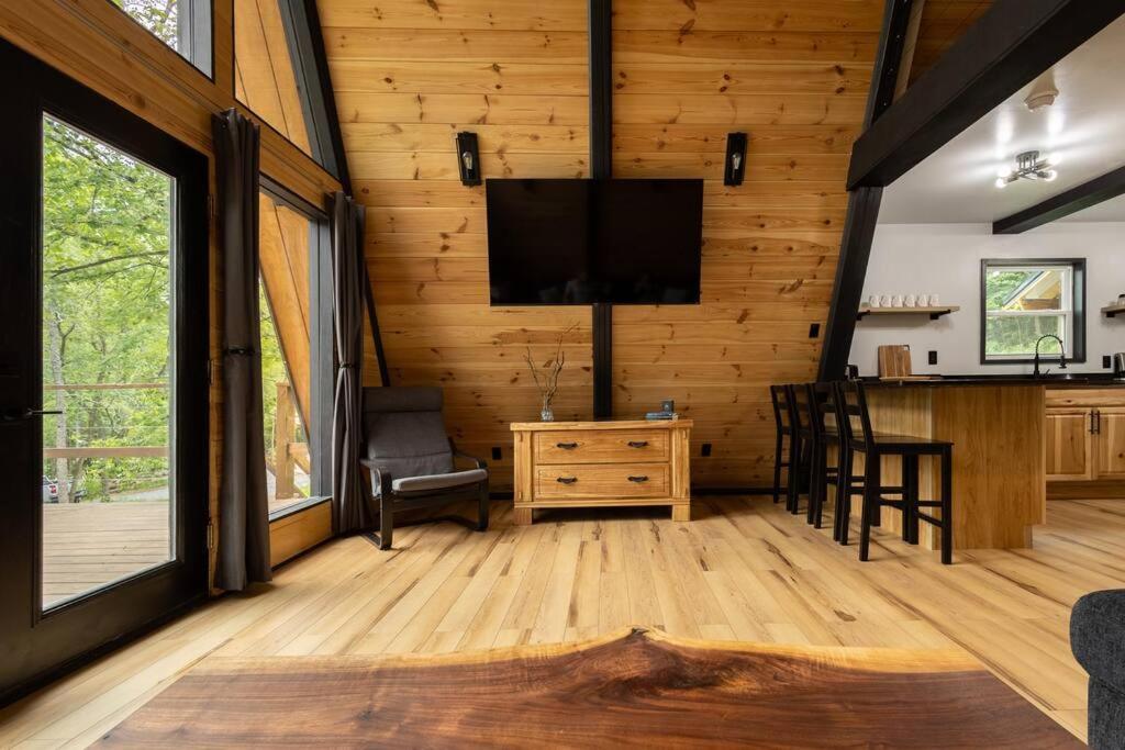 Valhalla Cabins Aframes With Hot Tubs & Sauna Cosby Exteriér fotografie