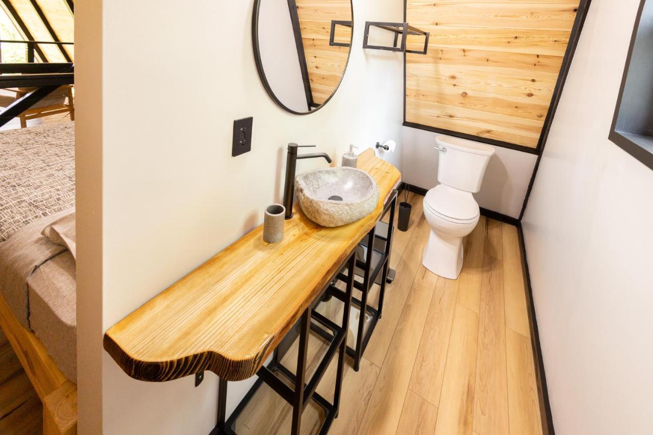 Valhalla Cabins Aframes With Hot Tubs & Sauna Cosby Exteriér fotografie