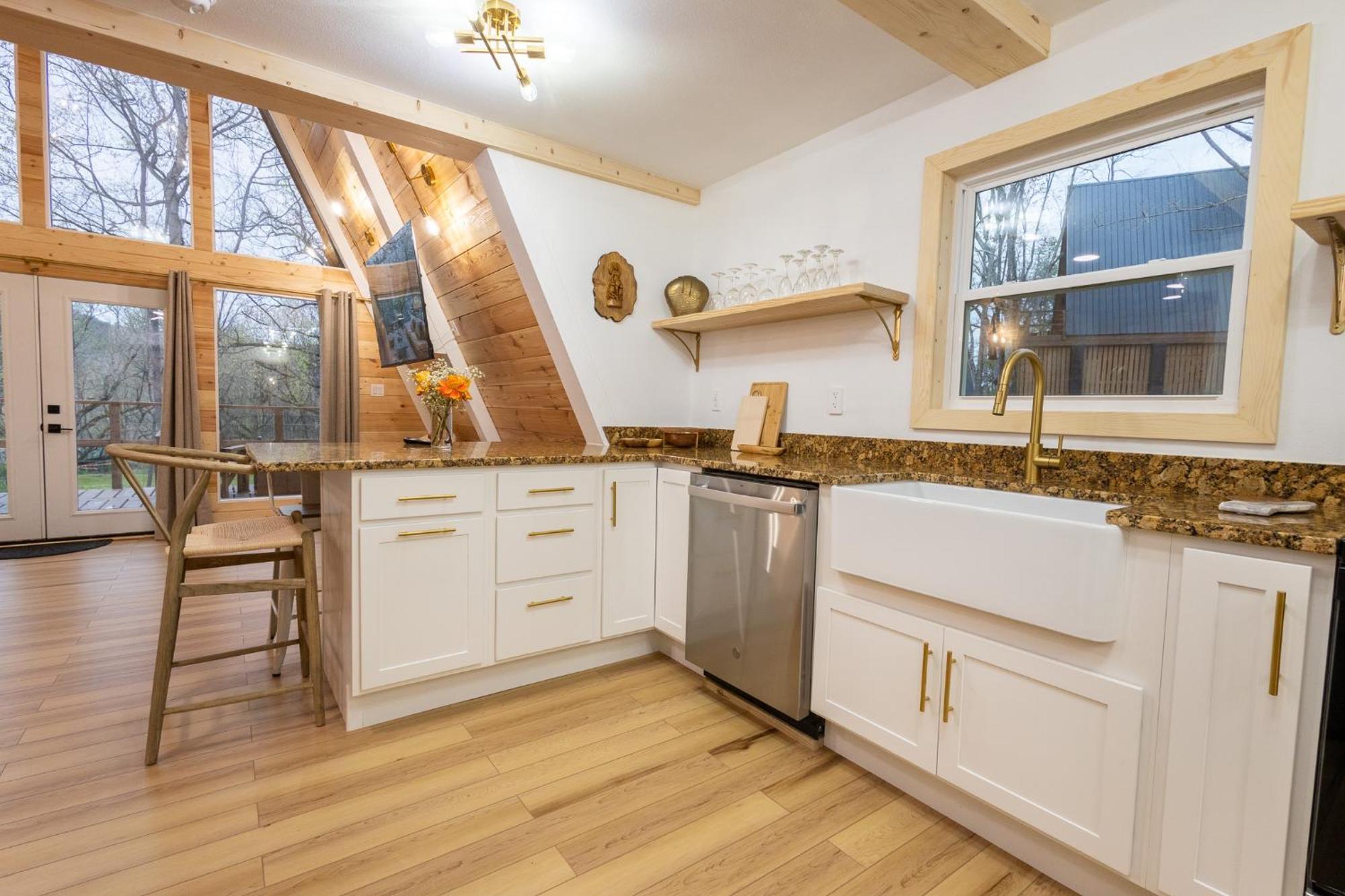 Valhalla Cabins Aframes With Hot Tubs & Sauna Cosby Exteriér fotografie